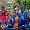 Disney California Adventure Five and Dime musicians July 2012