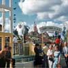 Casey Jr Train at Disneyland photo, September 1958