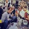 Adam West and Burt Ward, Batman behind the scenes, 1966