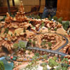 Disneyland Hotel Frontier Tower Big Thunder Mountain Railroad model September 2011