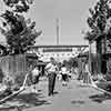 Frontierland gates, July 1958