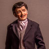 Franklin Mint Clark Gable as Rhett Butler vinyl portrait doll wearing riding outfit