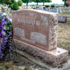 Fairmount Indiana Park Cemetery July 2012