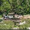 The remains of Disneyland Nature's Wonderland Railroad, September 2008