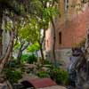 Chinese Museum Courtyard in Gaslamp Quarter in San Diego April 2014