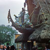 Disneyland Enchanted Tiki Room Exterior, 1962