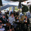 Lunch at the Space Bar, undated