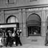 Disneyland Town Square Bank of Main Street, December 1956